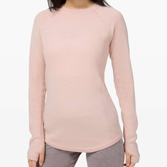 Lululemon Sit In Lotus Sweater Size 6 - Picture 2 of 7